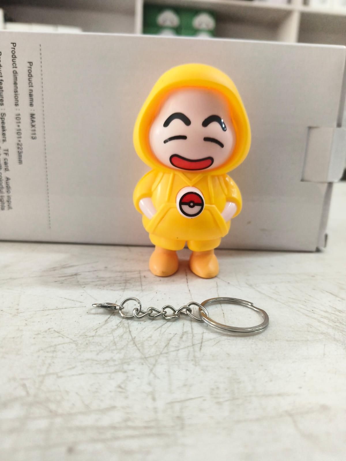 Shinchan Face Rotating Keychain