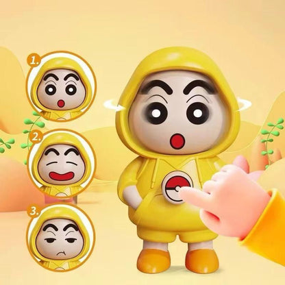 Shinchan Face Rotating Keychain