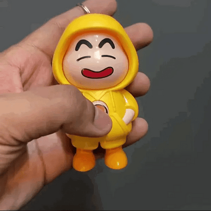Shinchan Face Rotating Keychain
